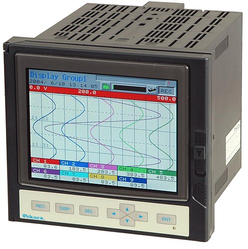日本大倉(cāng) 通用型彩色無(wú)紙記錄儀 VM6100點(diǎn)擊小圖看大圖