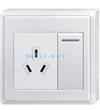 585曼奈柯斯IP44低壓明裝插座40-50V 16A 3P