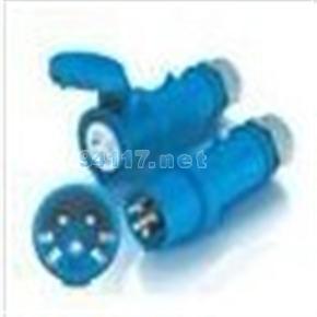 720曼耐克斯IP44低壓連接器32A 2P