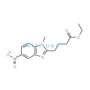 1-Methyl-5-nitro-1H-benzimidazole-2-butanoic Acid Ethyl Ester 3543-72-4 25mg