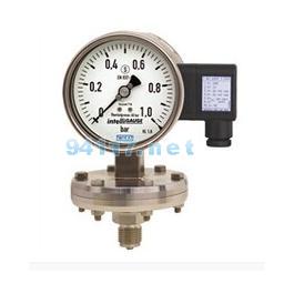 PGT43HP.100帶有電信號輸出的膜片式壓力表